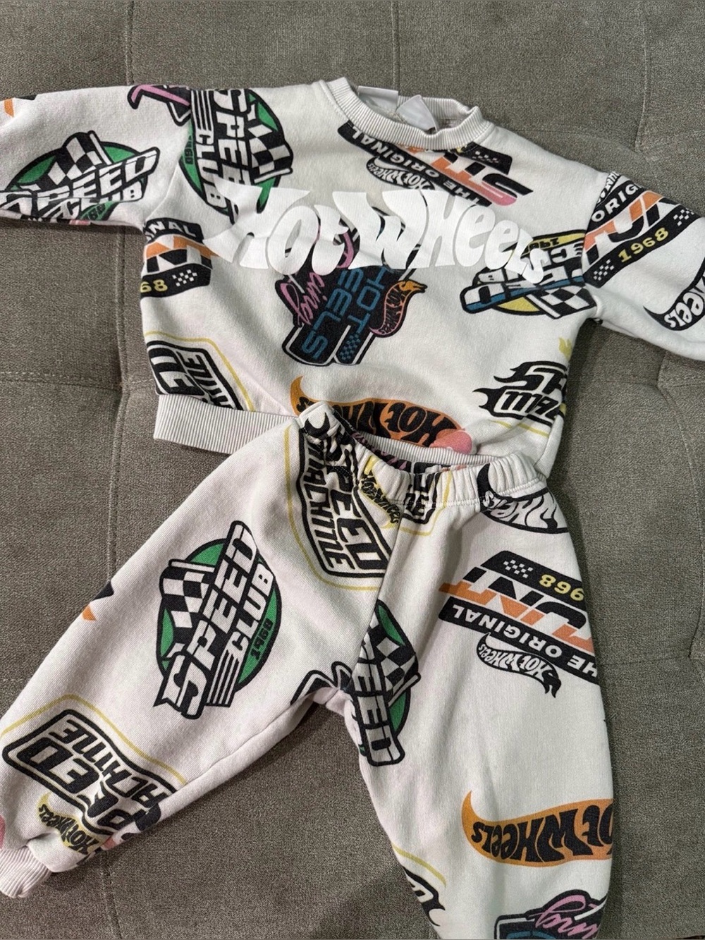 Zara Hot Wheels Matching Set 18-24months